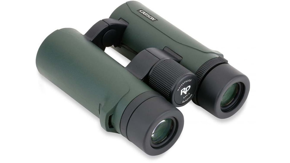 Carson 8x42mm RD Series Binocular w/Hard Protective Case, Green, RD-842