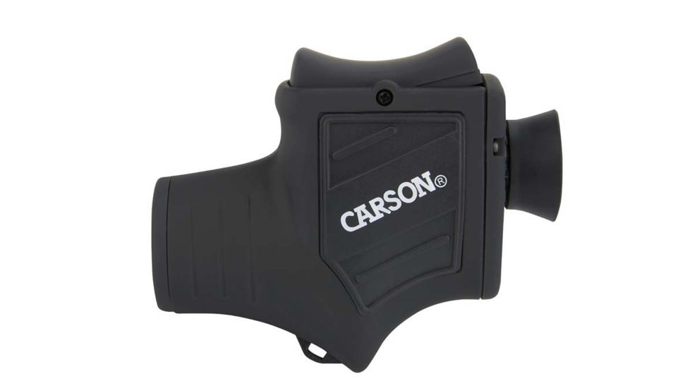 Carson Bandit 8x25mm Porro Prism Monocular, Black w/ One Touch Focus Lever BA-825