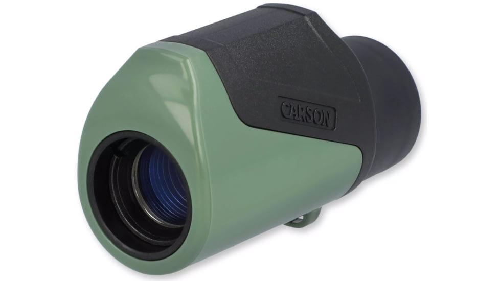 Carson Bengal 7x18mm Focus Free STEM Toy for Kids, Green, BG-718