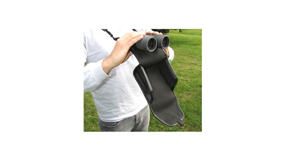 Carson BinoArmor Deluxe Binocular Case, Black/Gray BA-07
