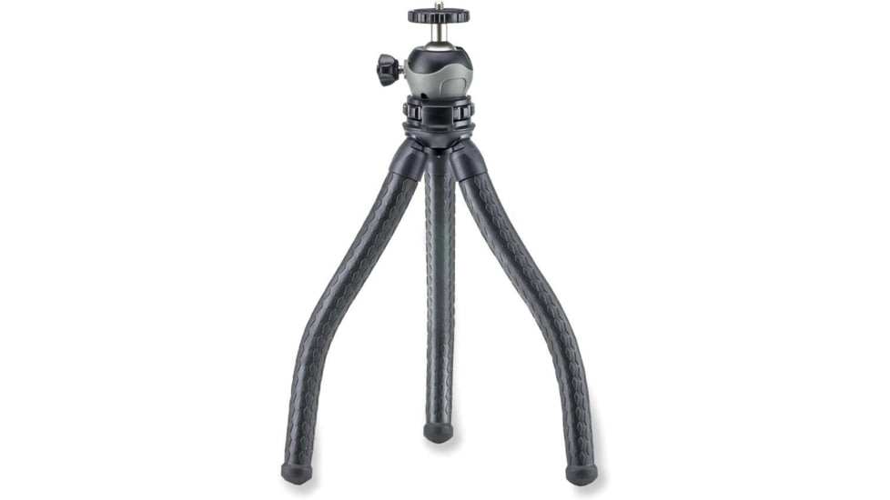 Carson BoaPod Flexible Leg Tripod w/Universal Smartphone Adapter, Black, TR-050