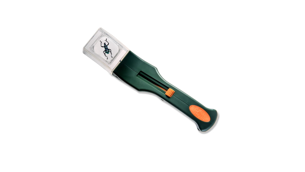 Carson BugView One Hand Bug Catcher with 5x Magnifier Outdoor Green HU-10