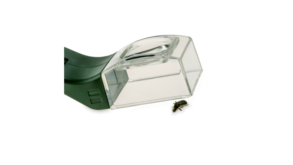 Carson BugView One Hand Bug Catcher with 5x Magnifier Outdoor Green HU-10