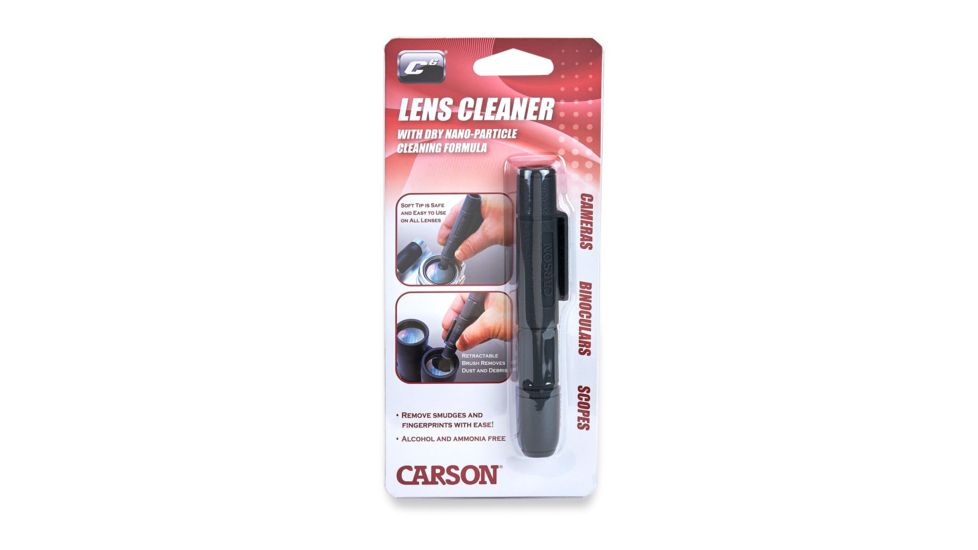 Carson C6Series Lens Cleaner, Gray CS-10