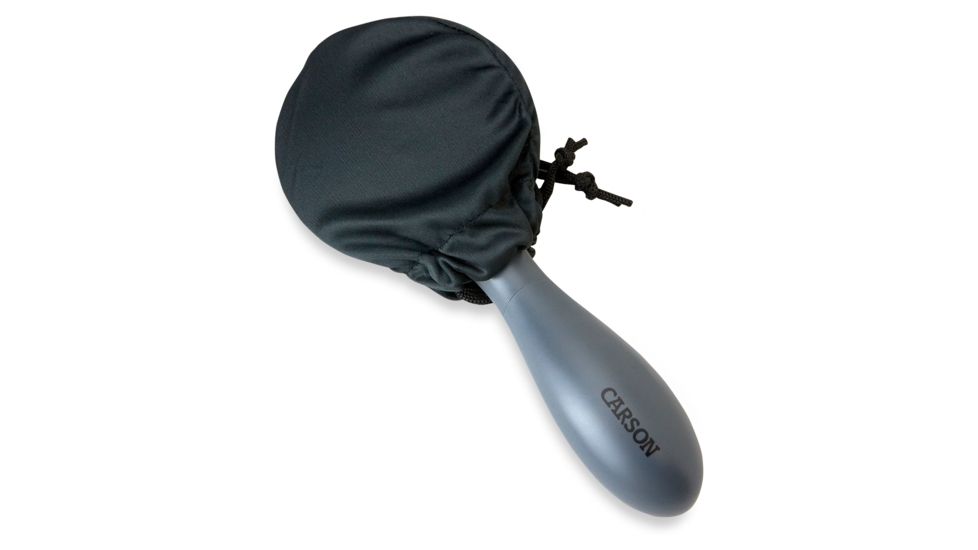 Carson ChargeIt LED Lighted Magnifier, Grey, 3.4 x 1.2 x 7.9 Inches, UM-90