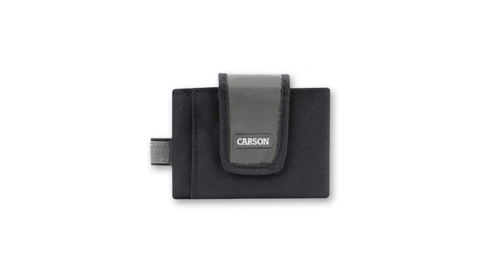 Carson Compact Travel Wallet, Black/Grey, EW-10GY