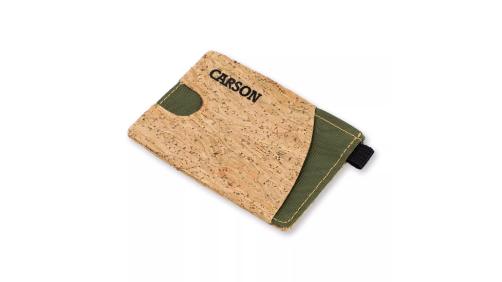 Carson CorkTek Compact Travel Wallet, Green, EW-30GR