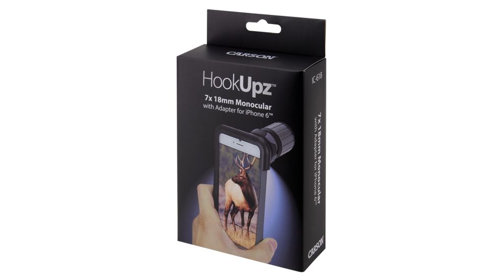 Carson Hookupz 7x18mm Monocular for iPhone 6 IC-618