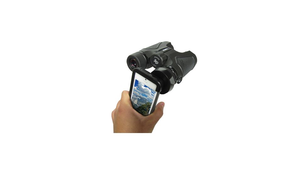 Carson HookUpz iPhone 5 Binocular Adapter, Black IB-542