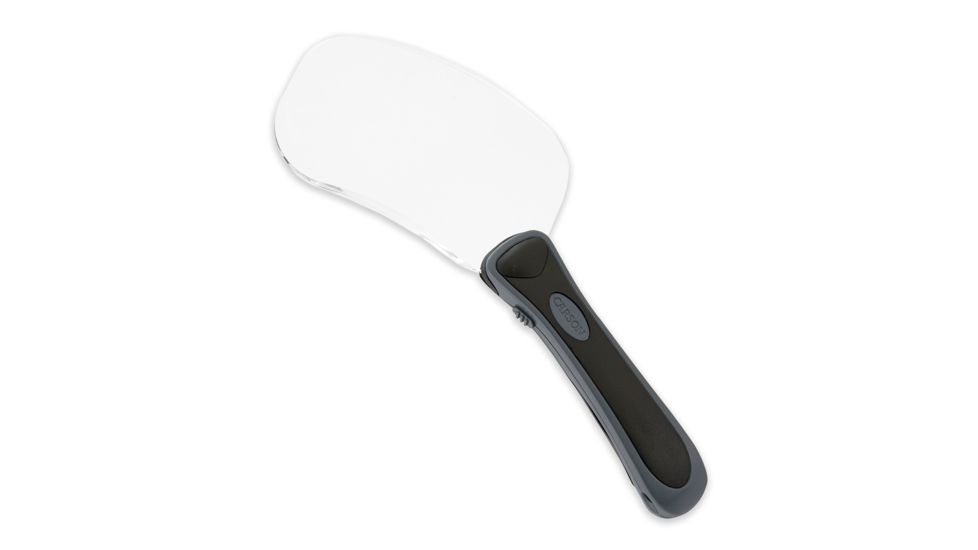 Carson Lighted Rectangle RimFree 2x Magnifier w/ Bright White LEDs RM-77