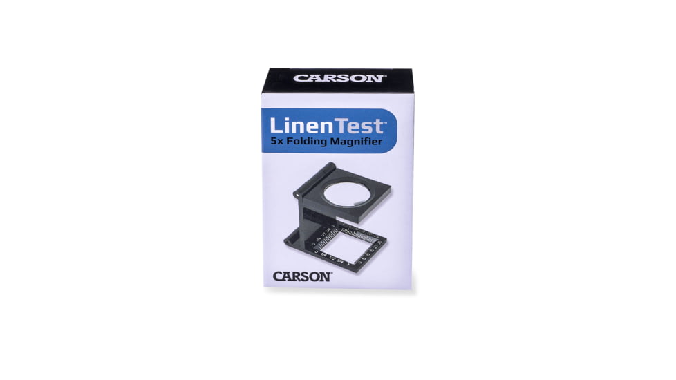 Carson LinenTest Magnifier Loupe LT-30 - 5x Power 30mm Lens LT-30