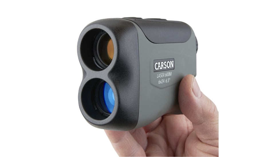 Carson LiteWave Laser Rangefinder, 650 yd, Gray, RF-650