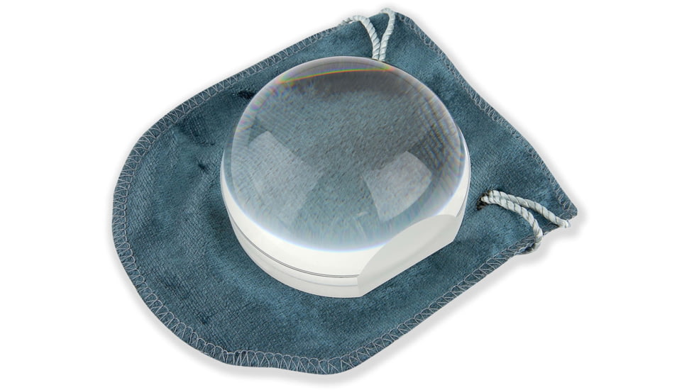 Carson LumiDome Plus 2x Polished Ball Loupe with 75mm base LD-75