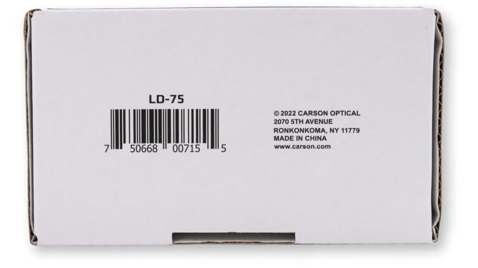 Carson LumiDome Plus 2x Polished Ball Loupe with 75mm base LD-75