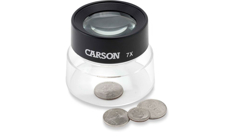 Carson LumiLoupe 7x Stand Magnifier LL-77