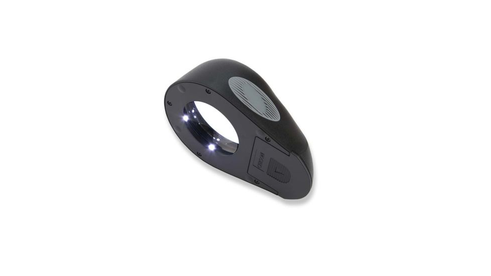Carson LumiUltra 5X Stand Magnifier Loupe, Black LL-88