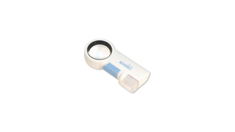 Carson MagniFlash 7x Magnifier Loupe, White CP-24