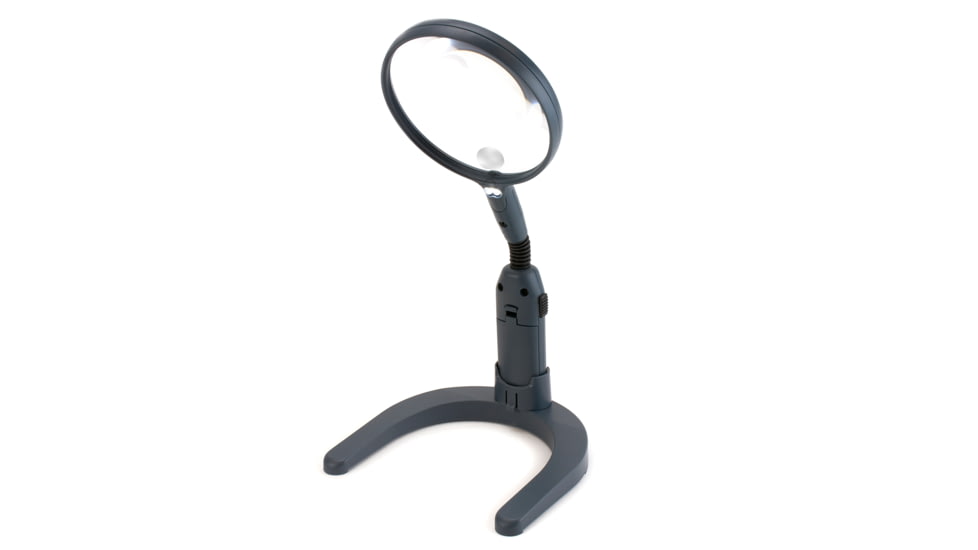 Carson MagniLamp 2x Lighted Detachable 2-in-1 Magnifier w/ 3.5x Spot Lens GN-55
