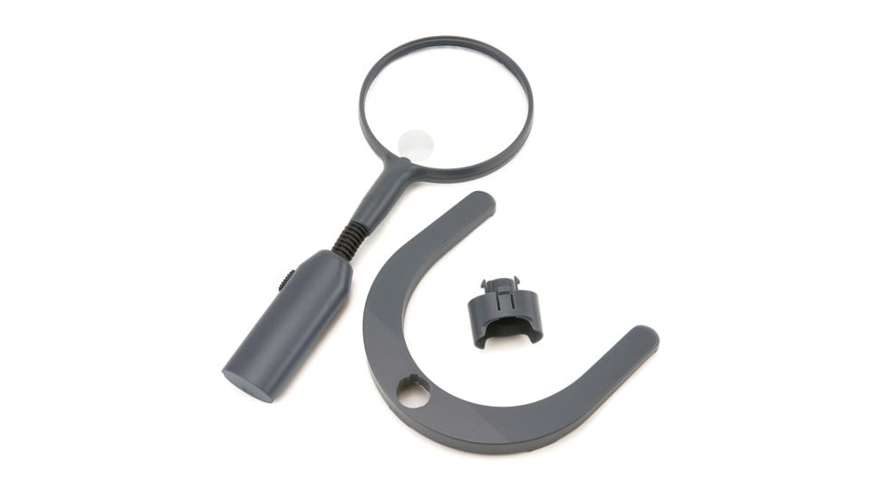 Carson MagniLamp 2x Lighted Detachable 2-in-1 Magnifier w/ 3.5x Spot Lens GN-55