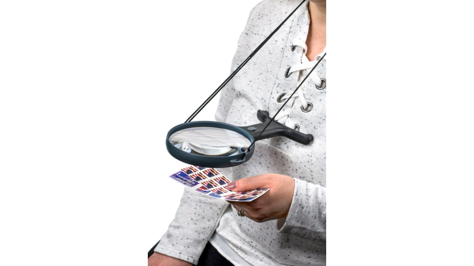 Carson MagniShine 2x Hands Free LED Lighted Magnifier HF-66