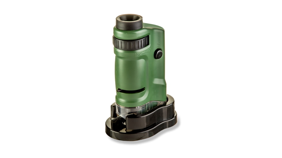 Carson MicroBrite 20x-40x Zoom Pocket Microscope, LED Lighted MM-24