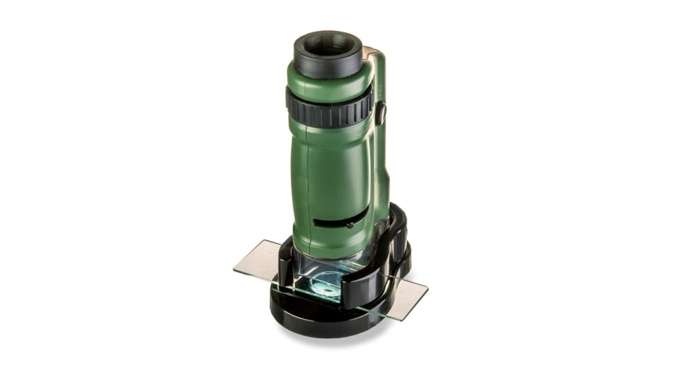 Carson MicroBrite 20x-40x Zoom Pocket Microscope, LED Lighted MM-24