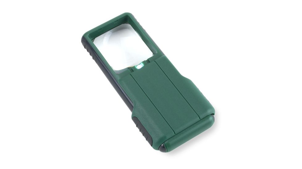 Carson MiniBrite Hand Held Magnifier Loupe, Green OD-95