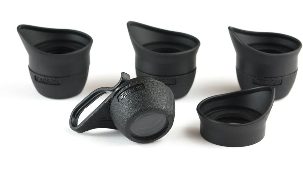 Carson ML-20 MagniLoupe 4-Piece Eye Loupe Set, 4.5x, 6.5x, 8x, 13x, Black/Grey, ML-20