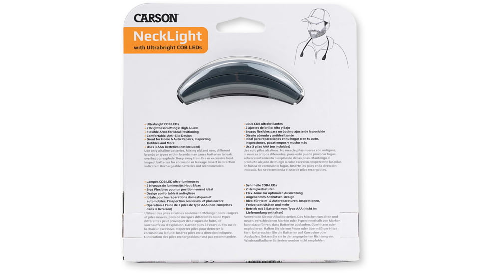 Carson Optical Dual Light Necklight