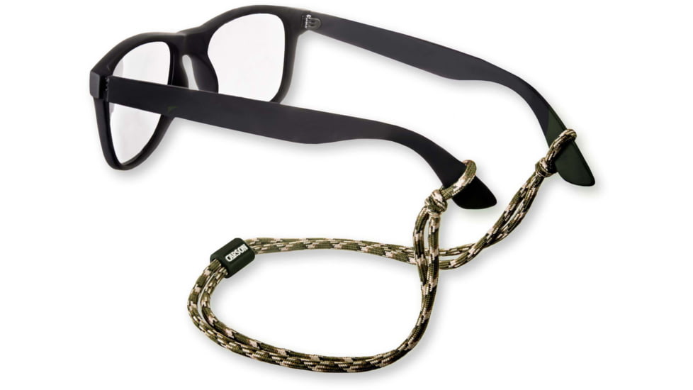 Carson Optical Paracord Eyewear Retainers, Forest Camo, EX-50CAM