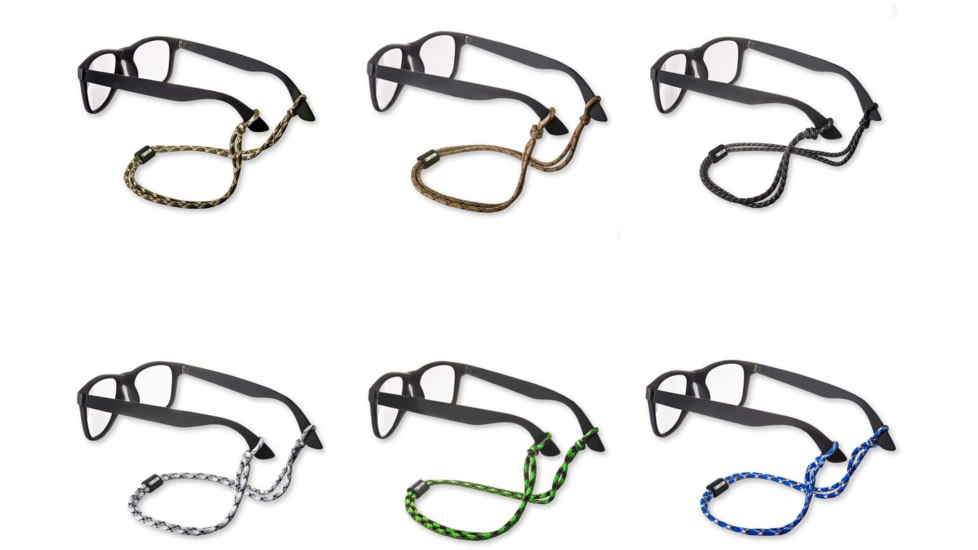 Carson Optical Paracord Eyewear Retainers Pack, Assorted Colors, EX-50AS