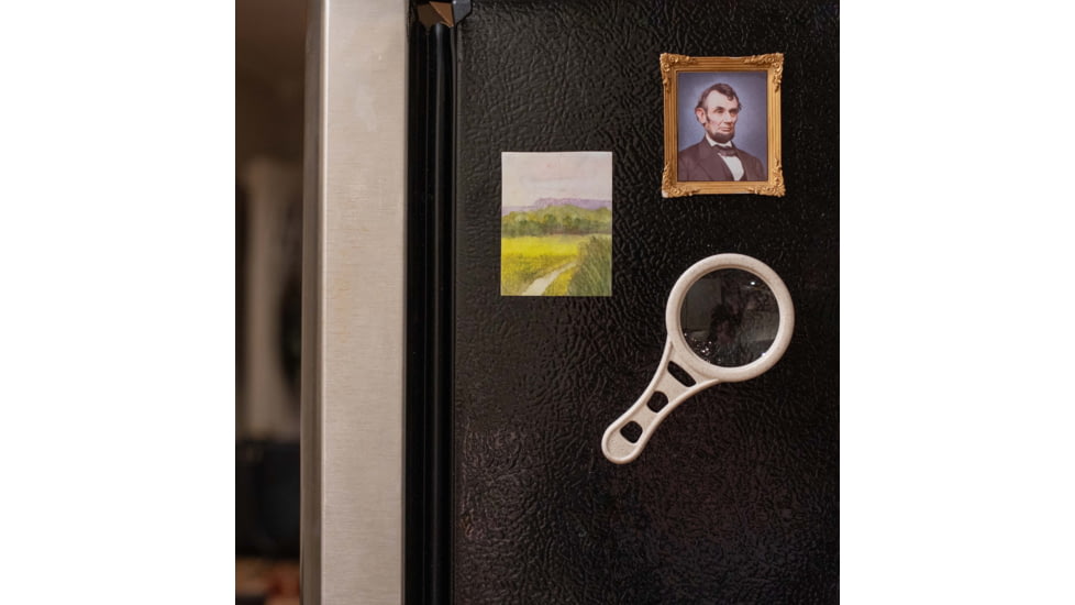 Carson Optical Wheat Version MagnetMag Handheld Magnifier, Beige, DX-50EF