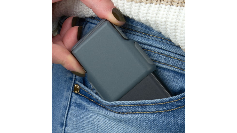 Carson PO-55 MiniBrite 5x Power Slide-Out Pocket Magnifier Loupe,Grey PO-55