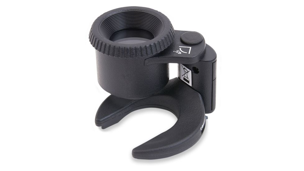 Carson SensorMag 4.5X Magnification Loupe w/ LED, Black SM-44