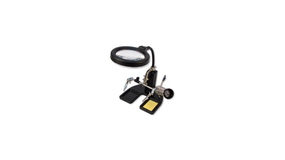 Carson SolderMag 1.75x Station Magnifier Loupe, Black CP-50