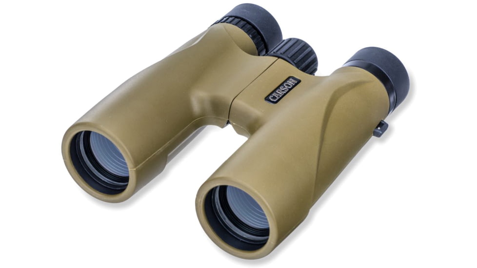 Carson Stinger 12x32 Compact Binocular, Olive Green, HW-232