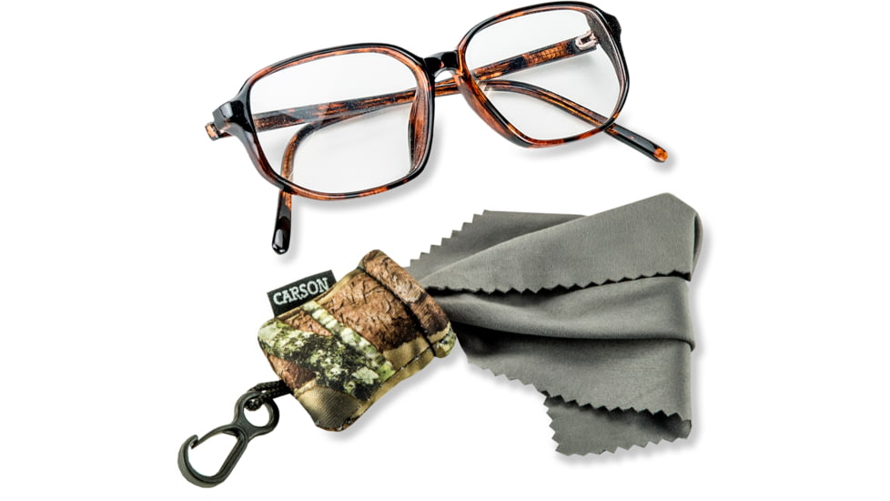 Carson Stuff It Lens Cleaner, Mossy Oak, SN-40MO