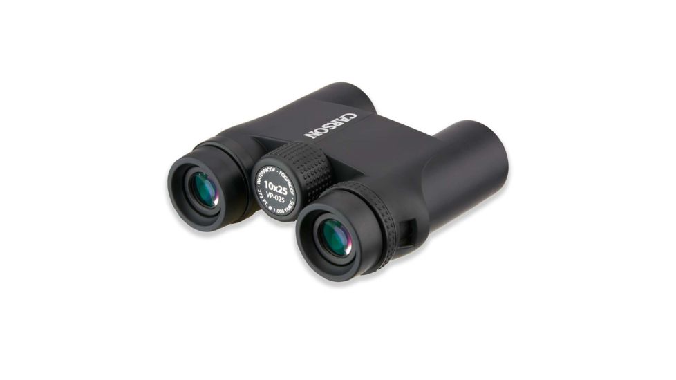 Carson VP Series 10X25mm Binoculars, Black VP-025