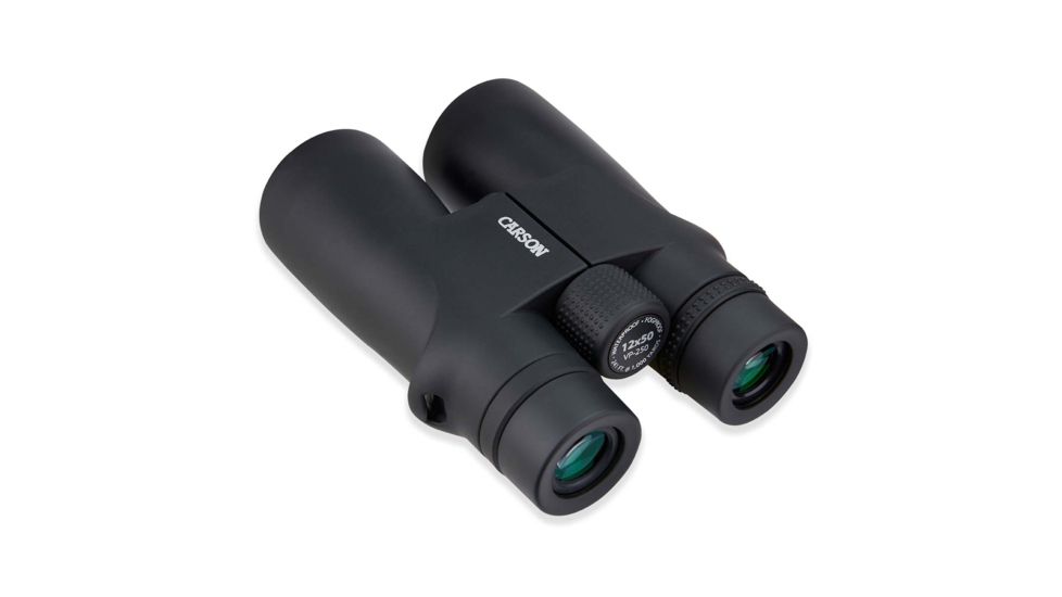 Carson VP Series 12X50mm Binoculars, Black VP-250