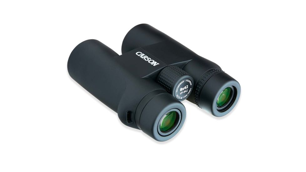 Carson VP Series 8X42mm Binoculars, Black VP-842
