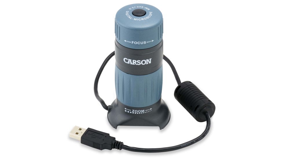 Carson zPix300 86x-457x Digital Microscope, Grey/Black MM-940
