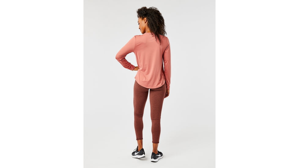 Carve Designs Abbot Long Sleeve Top - Womens, Red Rock, Small, TKUS50-940-SM