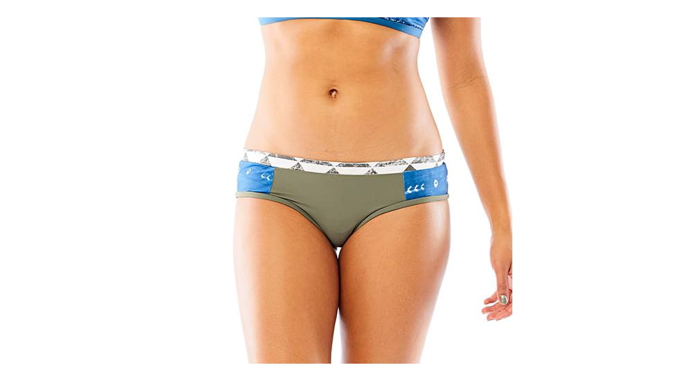 Carve Designs Abilene Bottom, Womens, Olive / Olive Triangles / Shibori, MD, BBJH74-317-MD