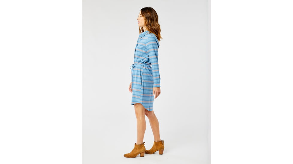 Carve Designs Aida Dress - Womens, Lake Stripe, Extra Small, DWBD99-908-XS