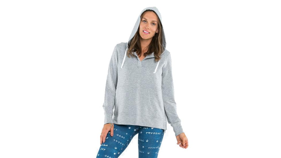 Carve Designs Akron Hoodie, Womens, Grey, XS, SWBH72-020-XS