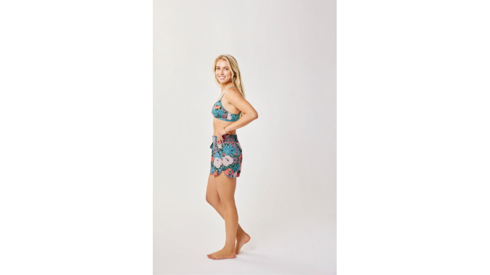 Carve Designs Bali Short - Womens, Jardin, Large, SHBP19-555-LG