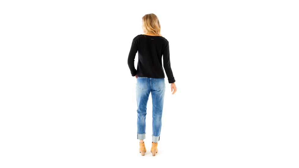 Carve Designs Bandon Sweater - Womens, Black, Extra Small, SWBA18-001-XS