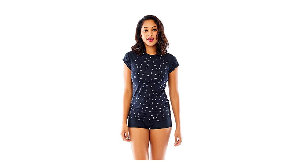 Carve Designs Belles Beach Rashguard, Dash w. Black, XL, RGBB13-007-XL