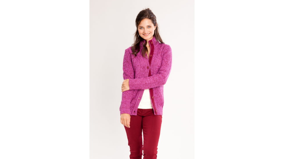 Carve Designs Bernal Sweater - Women's-Marled Aquifer-Small