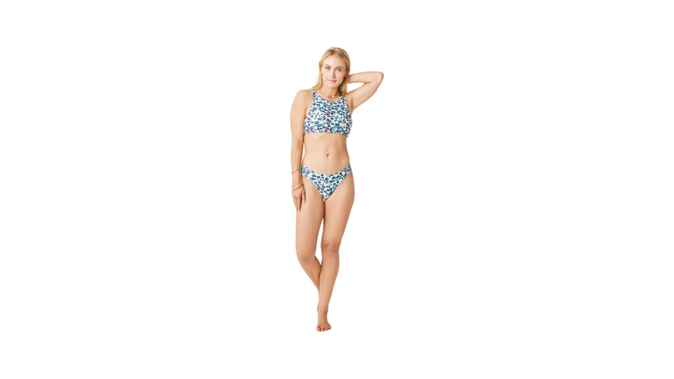 Carve Designs Cardiff Bikini Bottom -Womens, Bloom Texture, Small, BBCD74-304-SM
